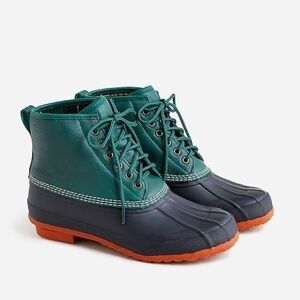 J Crew Heritage duck boots in tumbled leather
Item BM487